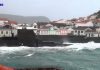 Aviso amarelo alargado a todas as ilhas dos Açores dr