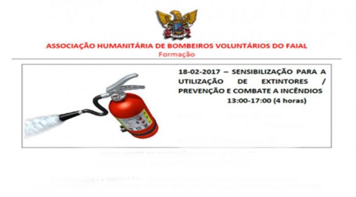 AHBVF promove formação para utilização de extintores e prevenção de combate a incêndios DR