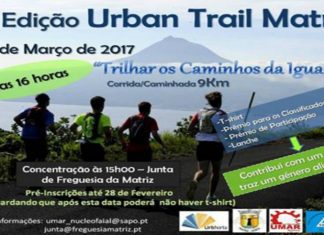 4.ª Edição do UrbanTrail Matriz apoia UMAR DR