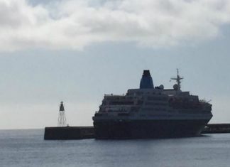 Porto da Horta com assinalável movimento de navios de cruzeiros em 2017 TI