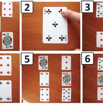 Bijeções e truques com cartas