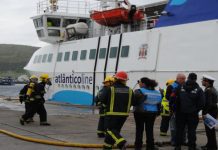 Exercício “Baía Segura 171” testa capacidade de resposta das autoridades e certifica tripulantes da Atlanticoline TI/SG