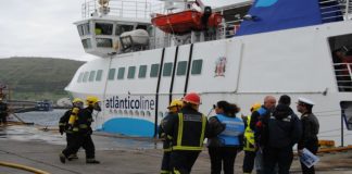 Exercício “Baía Segura 171” testa capacidade de resposta das autoridades e certifica tripulantes da Atlanticoline TI/SG