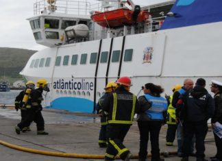Exercício “Baía Segura 171” testa capacidade de resposta das autoridades e certifica tripulantes da Atlanticoline TI/SG