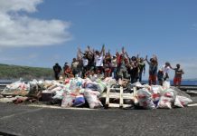 Grande limpeza Internacional de lixo marinho partiu da ilha do Faial DR