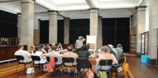 Gonçalo M. Tavares nas comemorações do 2.º Aniversário do Novo Grémio Literário Faialense TI