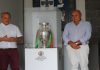 Taça do Euro 2016 em exposição na Câmara Municipal da Horta TI/TO
