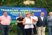 AUTÁRQUICAS 2017 – CDU apresenta candidatos à Câmara e à Assembleia Municipal TI