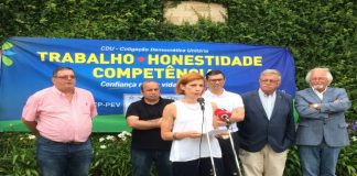 AUTÁRQUICAS 2017 – CDU apresenta candidatos à Câmara e à Assembleia Municipal TI