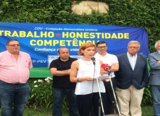 AUTÁRQUICAS 2017 – CDU apresenta candidatos à Câmara e à Assembleia Municipal TI