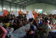 Enchente nas angústias para receber a Coligação PSD/CDS-PP DR