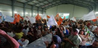 Enchente nas angústias para receber a Coligação PSD/CDS-PP DR