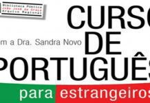Continuam as aulas de língua portuguesa para estrangeiros DR
