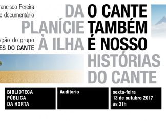 Biblioteca Pública João José da Graça recebe “Da Planície à Ilha: O Cante também é nosso” DR