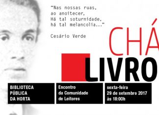 Biblioteca Pública promove mais um “Chá com Livros” DR