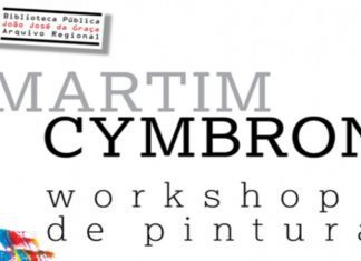 Biblioteca recebe workshop de pintura de Martim Cymbron DR