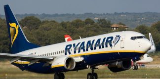 Transportes aéreos – Ryanair negoceia uma terceira localização nos Açores DR