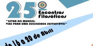 De 16 a 20 de abril – XXV Encontros Filosóficos com presença no Triângulo DR