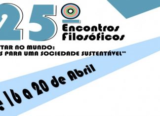 De 16 a 20 de abril – XXV Encontros Filosóficos com presença no Triângulo DR