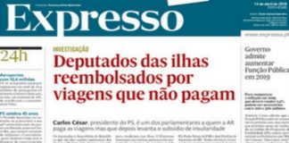 Assembleia da República – Deputados das ilhas recebem um duplo apoio para as suas viagens DR