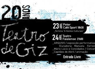 Efeméride – Teatro de Giz comemora 20 anos DR