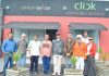 Solidariedade – Click Saúde & Bem-estar entrega cheque ao CAO da Santa Casa TI