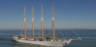 Expedição oceanográfica “Blue Azores Expedition” – Crianças açorianas visitam o navio “Santa Maria Manuela” DR