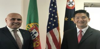 Centenário da Travessia do NC4 – Presidente da Câmara recebido pelo Cônsul dos Estados Unidos da América nos Açores DR/CMH