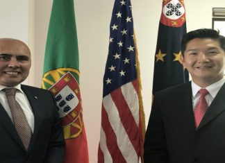 Centenário da Travessia do NC4 – Presidente da Câmara recebido pelo Cônsul dos Estados Unidos da América nos Açores DR/CMH