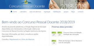Concurso Interno de Afetação de Pessoal Docente – 448 professores colocados no ano escolar 2018/2019 DR
