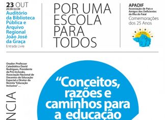 APADIF promove Jornadas Sénior – Formação “Multiplicar a Felicidade Dividindo-a” com Ângelo Valente e Sofia Nunes DR