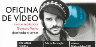 Biblioteca Pública João José da Graça – Gonçalo Tocha promove oficina de vídeo na Horta DR