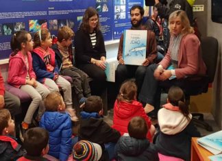 Aquário do Porto Pim – Programa Parque Escola apresenta livro ‘O incompreendido Tubarão João’ DR/Gacs