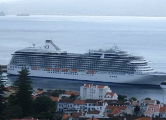 Portos dos Açores – Cerca de 16.000 passageiros de cruzeiros de turismo visitaram o Faial em 2018 DR