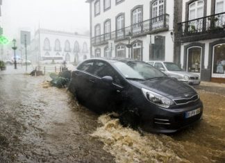 Depressão Kyllian provoca 20 ocorrências e o cancelamento de um voo nos Açores