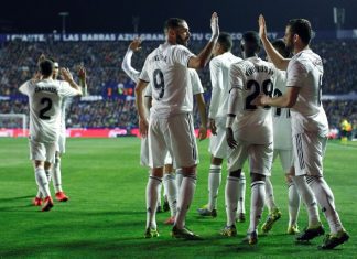 Real Madrid vence Levante com duas grandes penalidades validadas pelo VAR