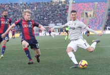 Juventus vence em Bolonha e continua a ‘desbravar’ caminho para o octocampeonato