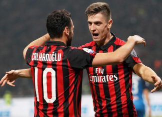 AC Milan vence Empoli em casa por três golos sem resposta