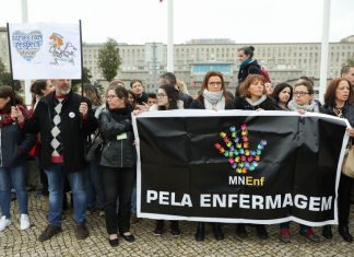 Enfermeiros promovem vigília nacional no sábado