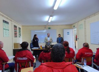 Proteção Civil promove primeiro Curso de Inglês para bombeiros