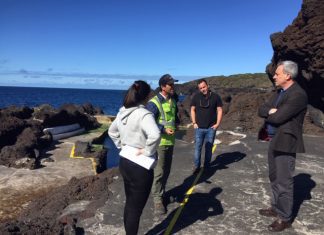 Portos e Zonas Balneares do Faial – Governo dos Açores avalia estragos causados pelas recentes intempéries