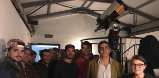 Alunos de Curso de Dupla Certificação de Rabo de Peixe têm aula prática no Observatório Astronómico de Santana