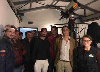 Alunos de Curso de Dupla Certificação de Rabo de Peixe têm aula prática no Observatório Astronómico de Santana