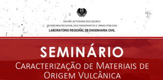 LREC realiza seminário de caraterização dos materiais de origem vulcânica dos Açores