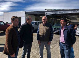 Governo dos Açores avança com obras de melhoramento no mercado agrícola da ilha Terceira