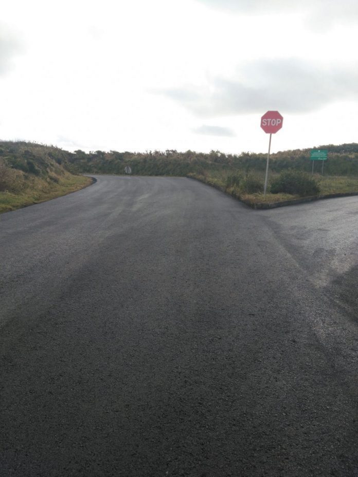Reparação de estragos no caminho rural dos Terreiros