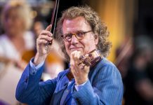 Violinista André Rieu começa a ‘maratona’ de concertos em Lisboa