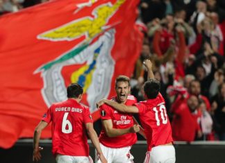 Benfica afasta Dínamo Zagreb no prolongamento e garante quartos de final da Liga Europa