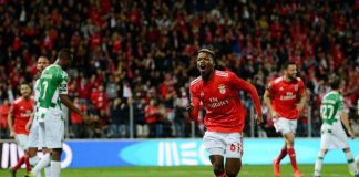 Benfica goleia Moreirense e mantém liderança em igualdade com FC Porto