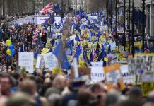 Um milhão de manifestantes contra o ‘Brexit’ desfilaram em Londres
